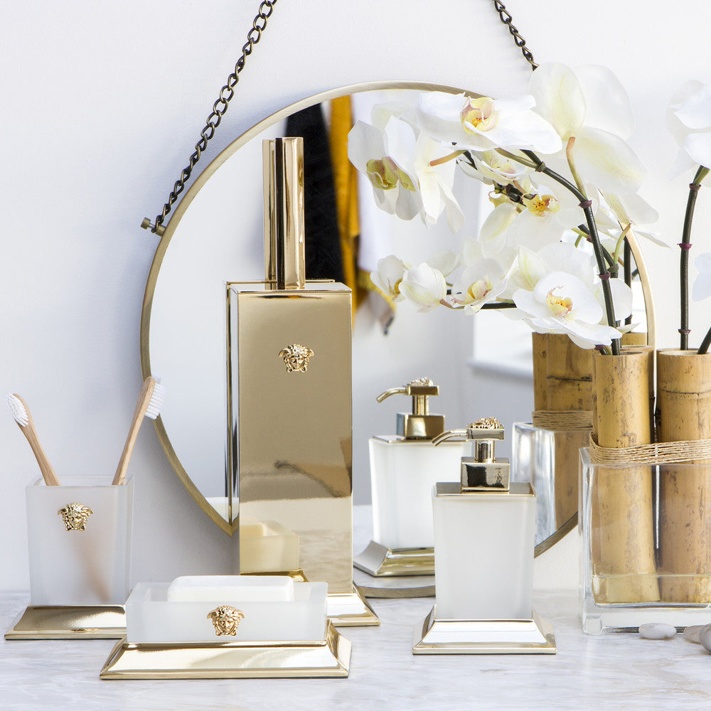 Soap Holder - Versace Superbe Soap Holder - Gold – Fine et
