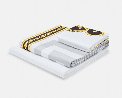 Versace La Coupe Des Dieux Bed Sheet 4 Piece Set - Queen Size