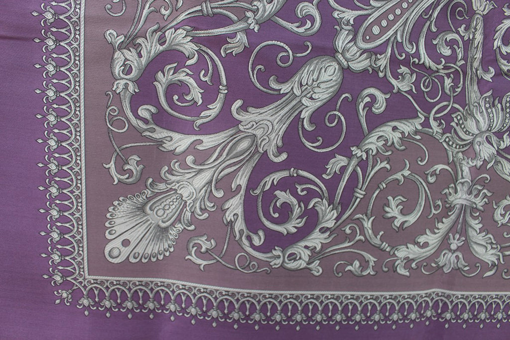 Finlandia Baroque Versace Style Fabric Armchair