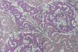 Sofa Custom Vanitas Loveseat In Versace Violet Baroque Fabric