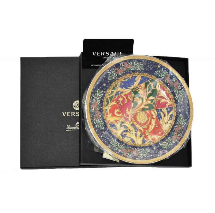 Rosenthal Versace 2014 Barock Christmas 18cm Bread and Butter Plate