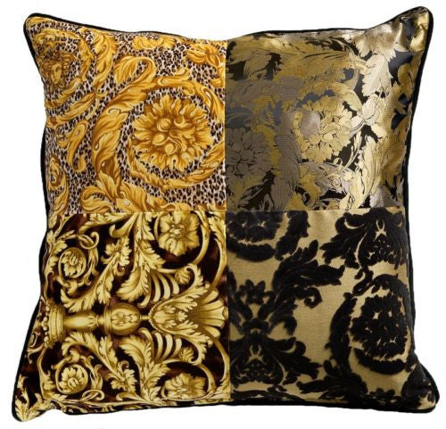 Versace Barocco Patchwork Pillow 60cm x 60cm