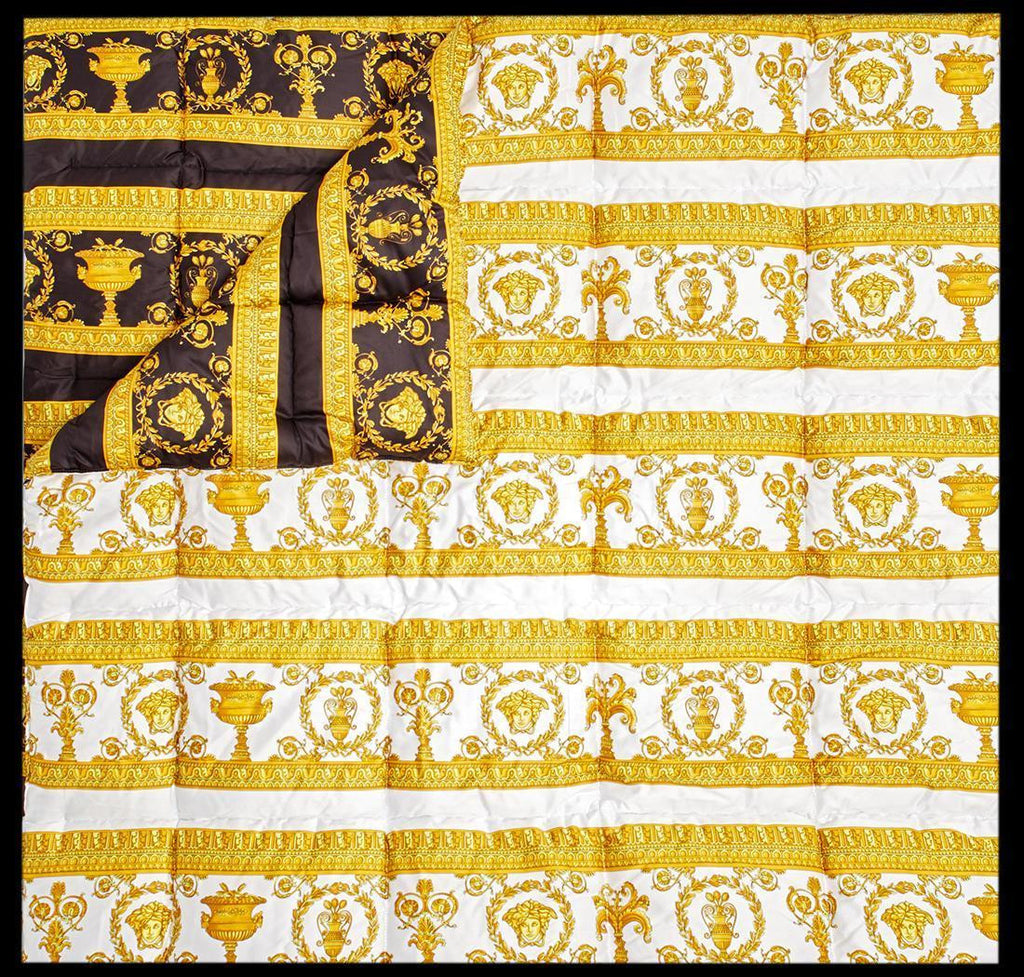 Versace Baroque & Robe Medusa Comforter King Size Quilted 270cm x