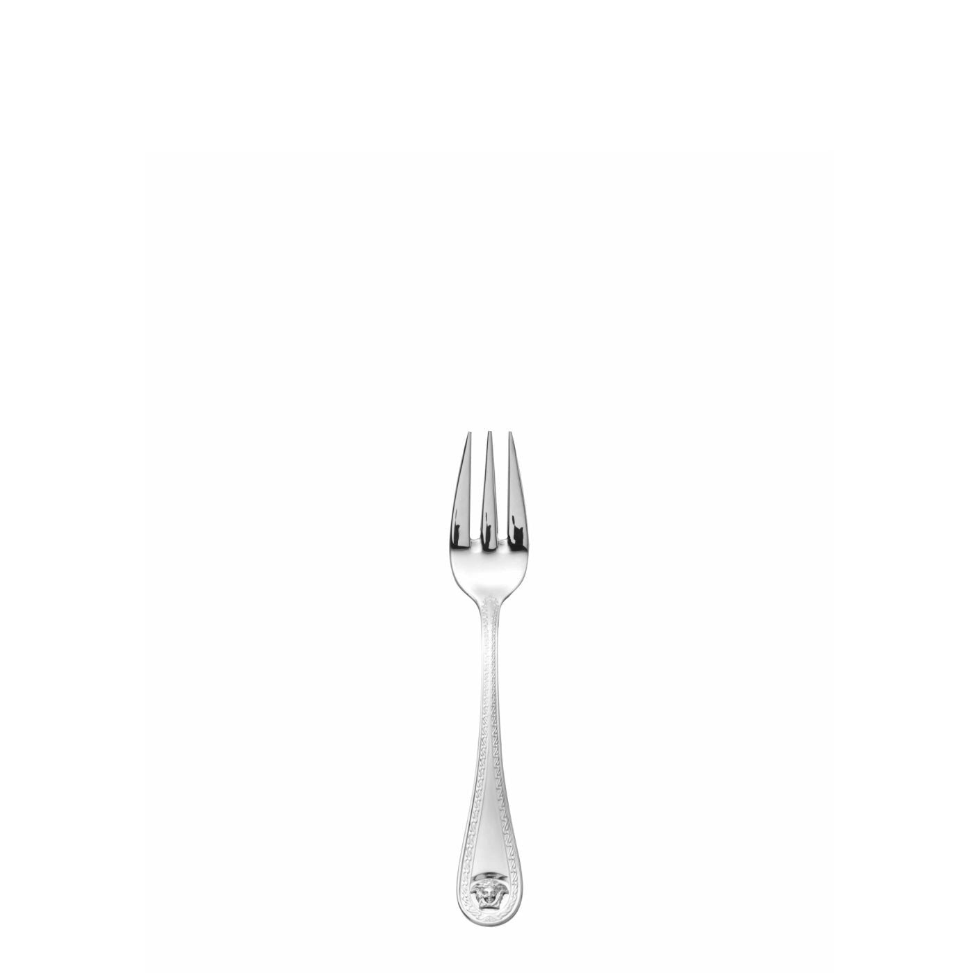 Versace Rosenthal Medusa Silver Cake Fork