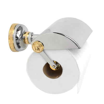 Versace Gold and Chrome Paper Roll Holder