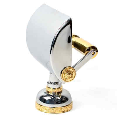 Versace Gold and Chrome Paper Roll Holder