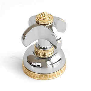 Versace Gold and Chrome Three-Hole Bidet Set