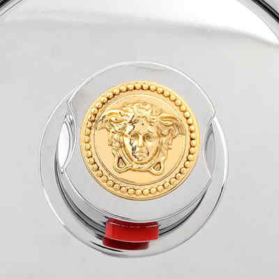 Versace Gold and Chrome Two-Outlet Thermostatic Mixer