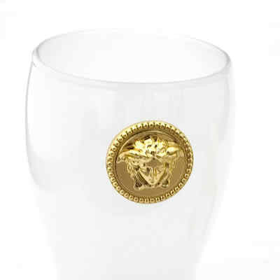 Versace Gold and Chrome Wall Cup Holder