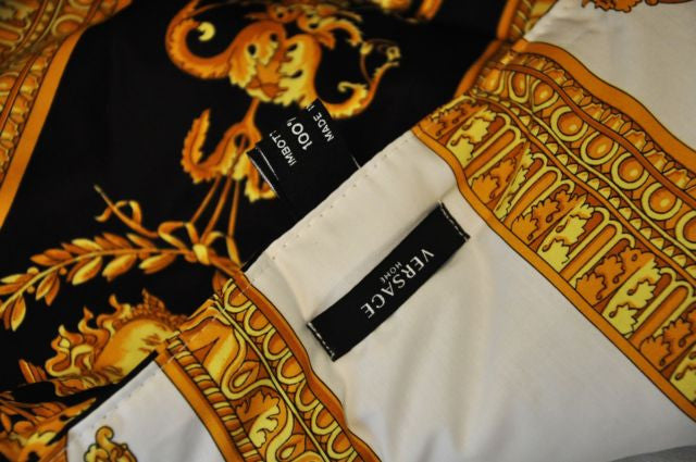 Versace Comforter Medusa Black White Queen Size 220cm - Quilted