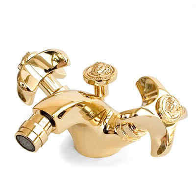 Versace Gold Single Hole Bidet Set