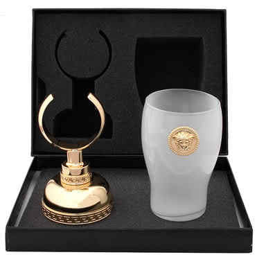 Versace Gold Wall Cup Holder