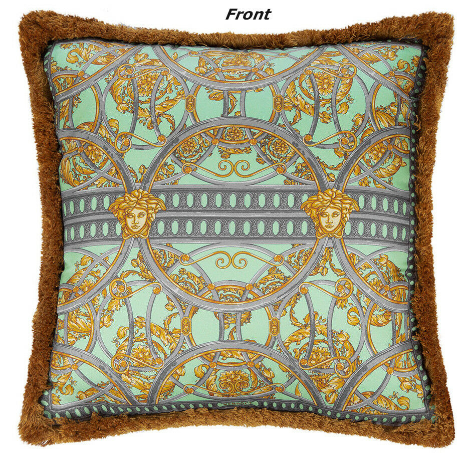 Versace La Scala Del Palazzo Medusa Square Pillow 45cm