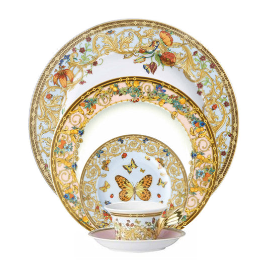 Versace Le Jardin Dinnerware 5-Piece Place Setting