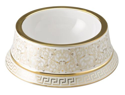 Versace Rosenthal Medusa Gala Feeding Bowl For Dogs