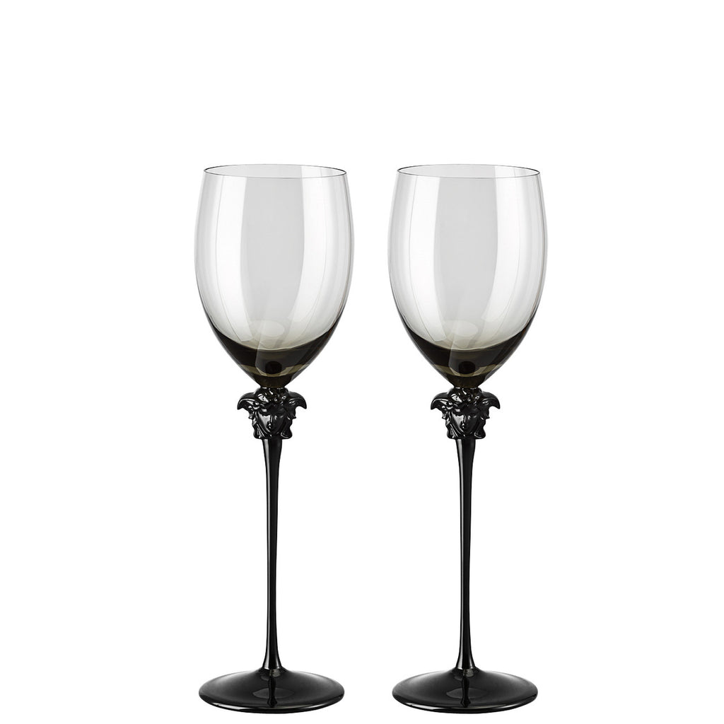 Versace Medusa Lumiere White Wine Glass - Farfetch