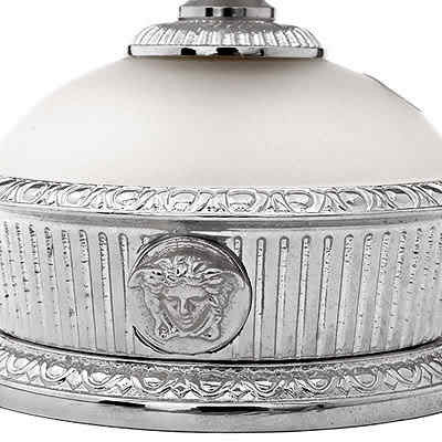 Versace Platinum Palladium Jar with Lid-Jewelry Box