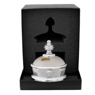 Versace Platinum Palladium Jar with Lid-Jewelry Box