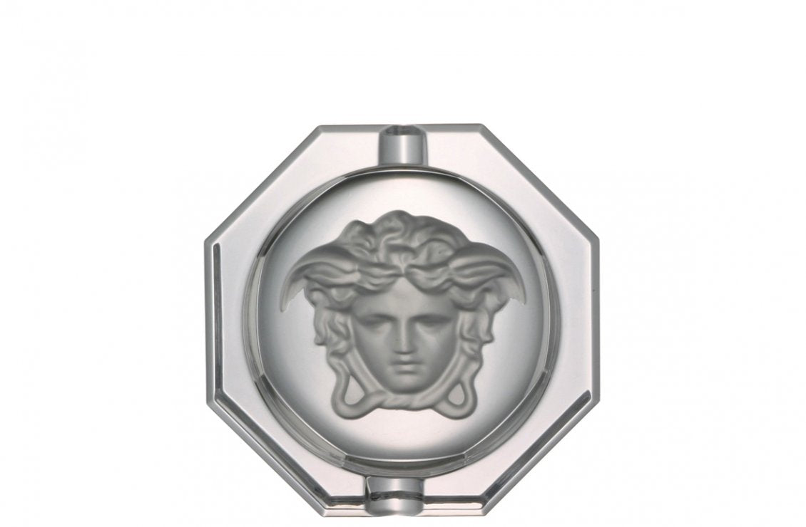 Versace Rosenthal Medusa Lumiere Ashtray 16cm or 6.3"