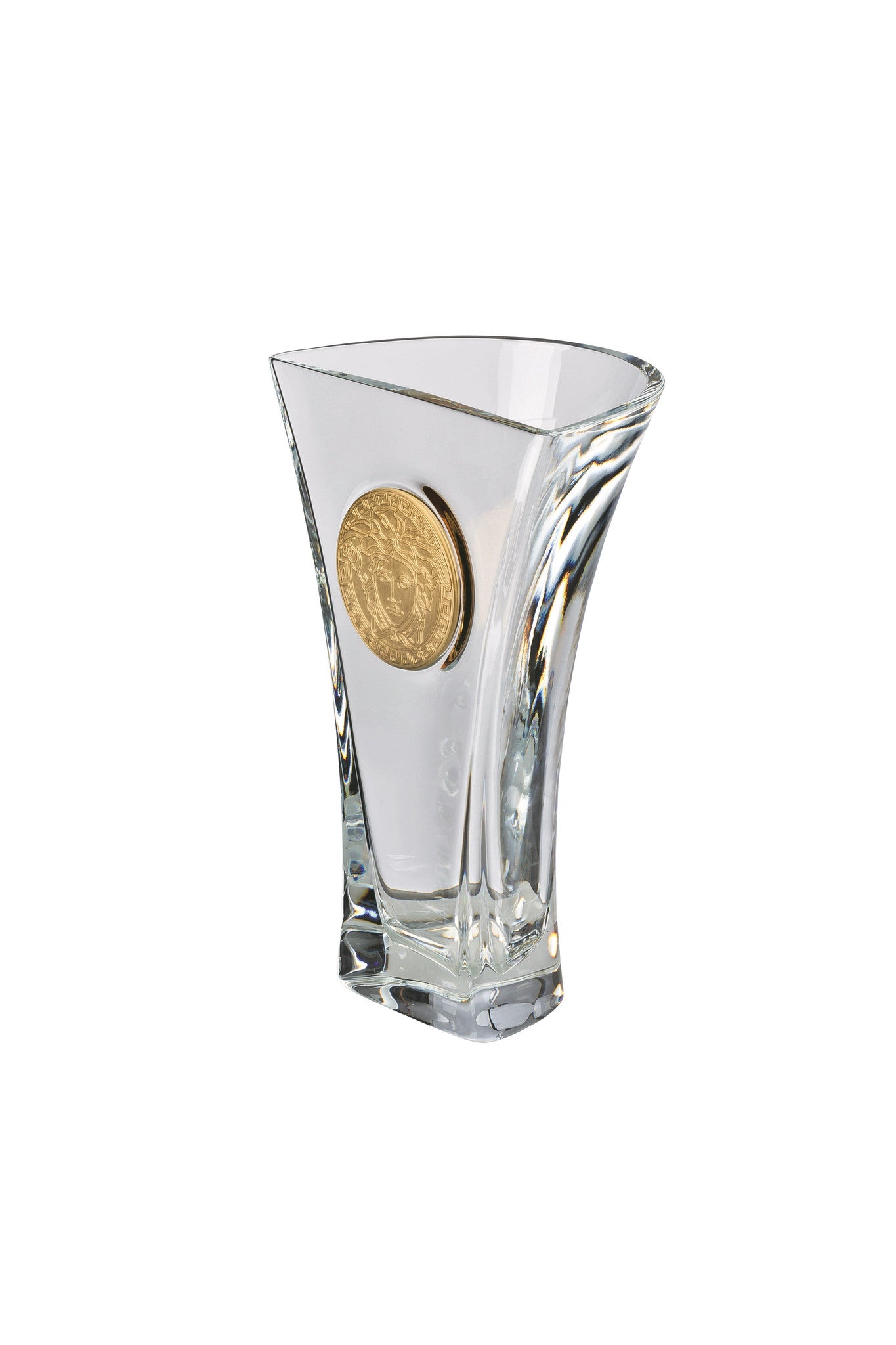 Versace Rosenthal Medusa Madness Vase - Clear 28cm