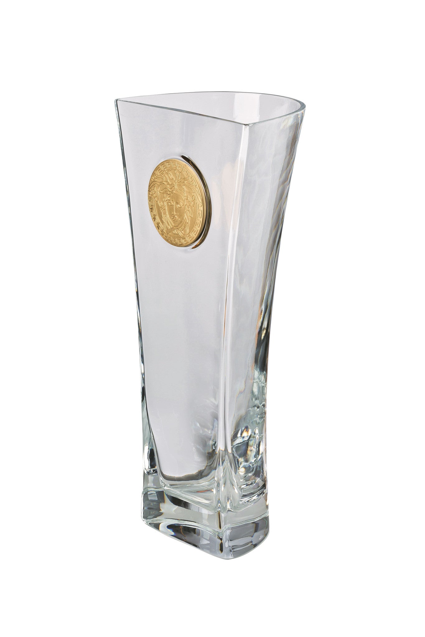 Versace Rosenthal Medusa Madness Vase - Clear 40cm