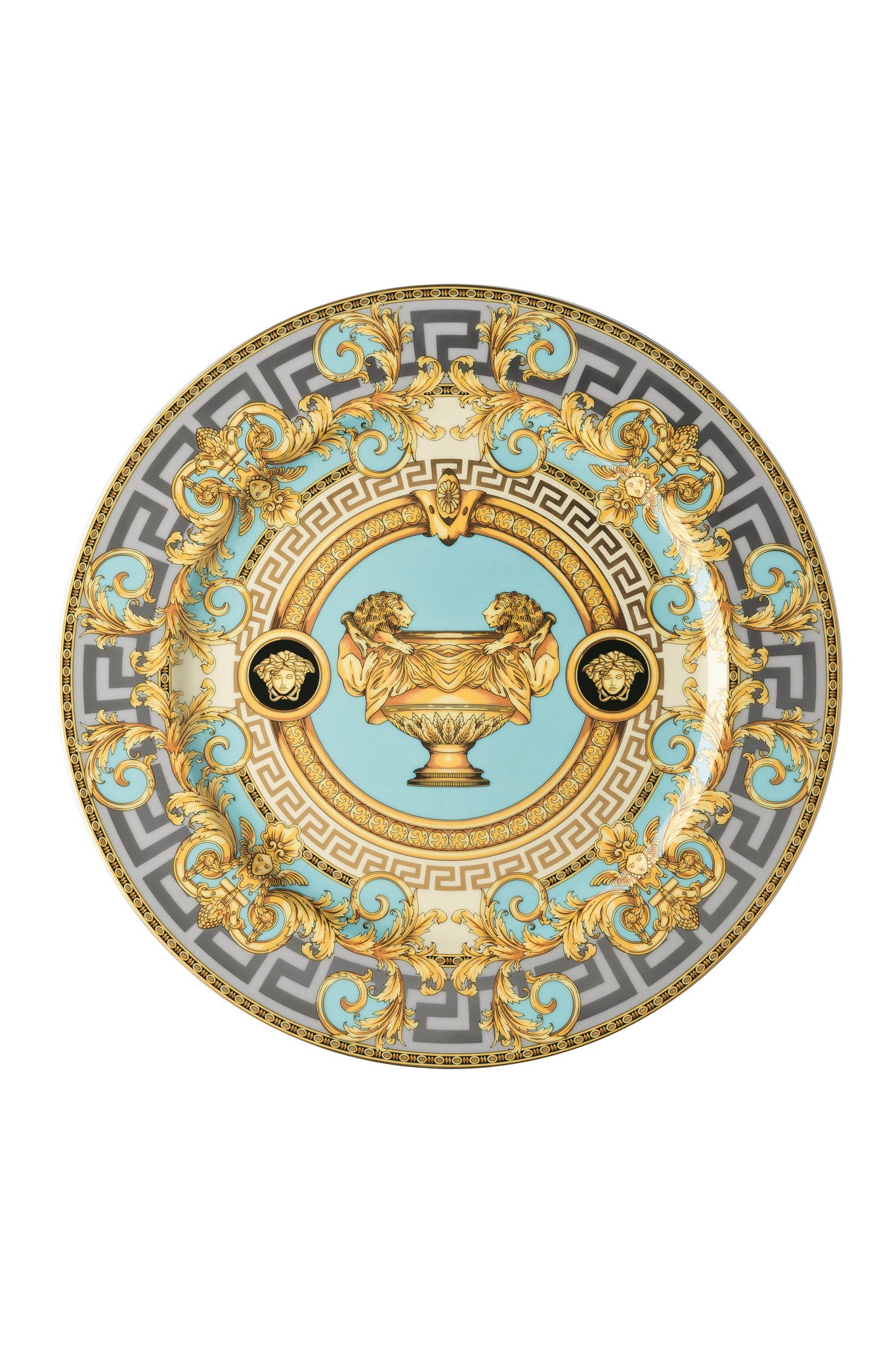 Versace Rosenthal Prestige Gala Le Bleu Service Plate 30cm - Blue