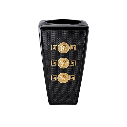 Versace Signature Black Vase 32cm