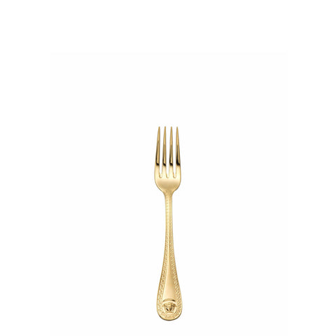 Versace Rosenthal Medusa Gold Dessert Fork