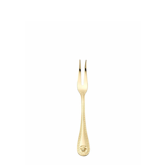 Medusa Gold Meat Fork  by Versace Rosenthal