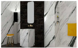Bathroom Tiles - Versace Tiles & Sink - Project Superbe Gold