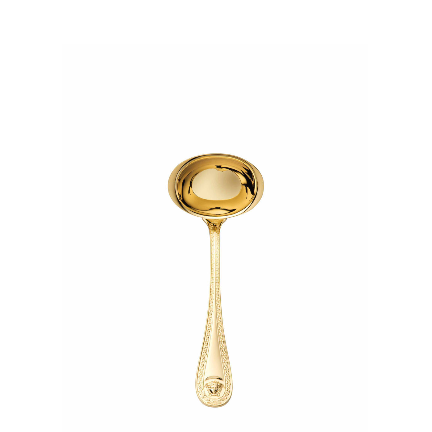 Medusa Gold Sauce Ladle  by Versace Rosenthal