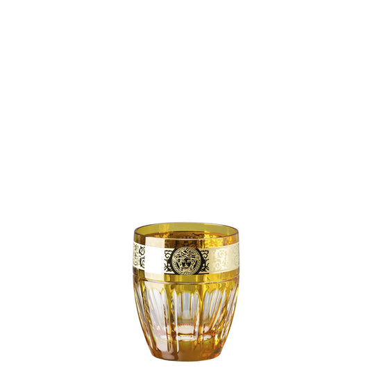 Versace Rosenthal Gala Prestige Amber Medusa Whisky Tumbler