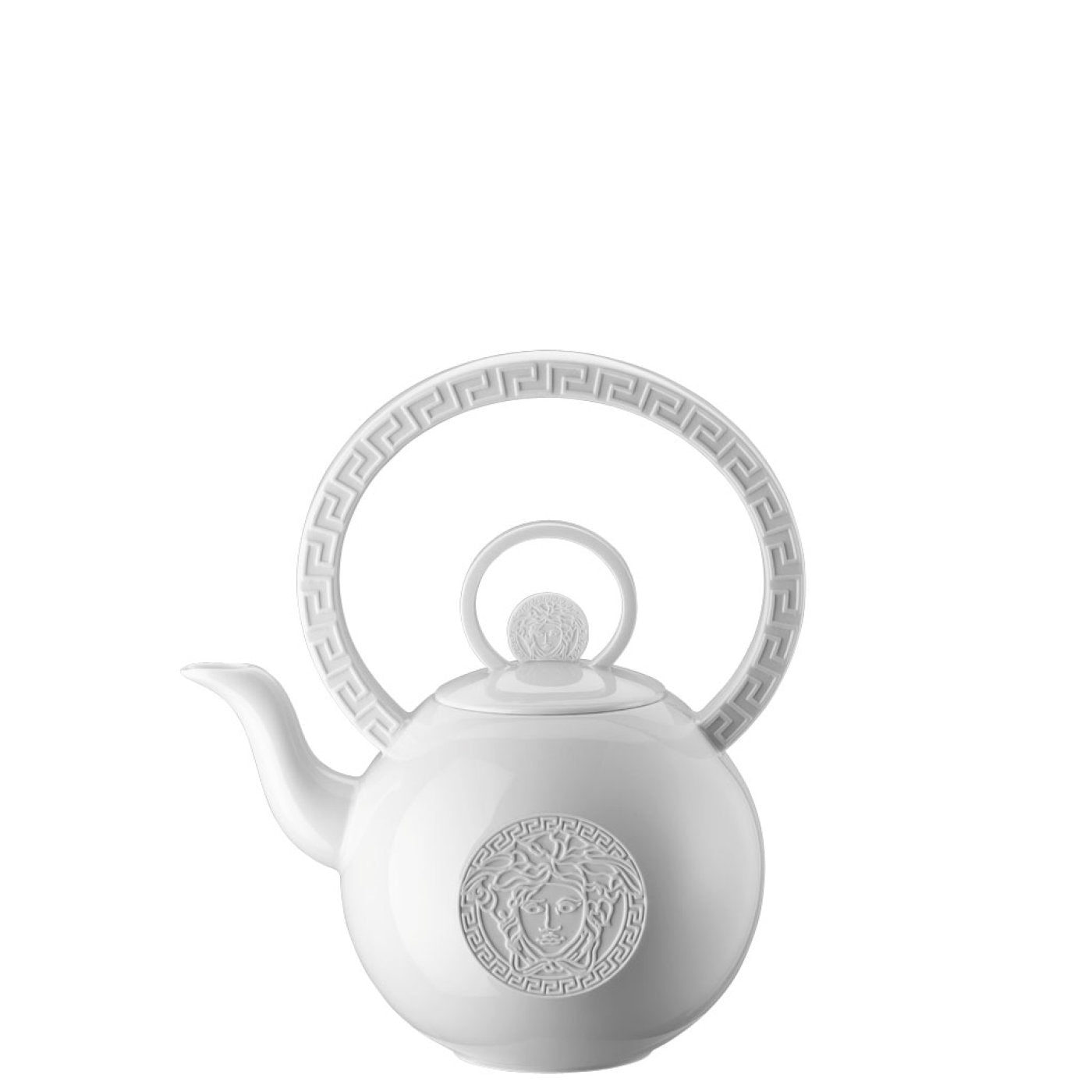 Versace Rosenthal Baroque Punk La Medusa - White -Tea Set - 9 Pieces